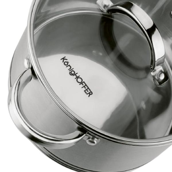 Кастрюля Konighoffer PETRA 2.7л Нержавеющая сталь / Нержавеющая сталь photo 3 Кастрюля Konighoffer PETRA 2.7л Нержавеющая сталь / Нержавеющая сталь photo 3