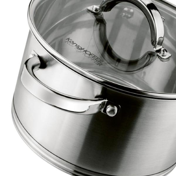 Кастрюля Konighoffer PETRA 2.7л Нержавеющая сталь / Нержавеющая сталь photo 5 Кастрюля Konighoffer PETRA 2.7л Нержавеющая сталь / Нержавеющая сталь photo 5