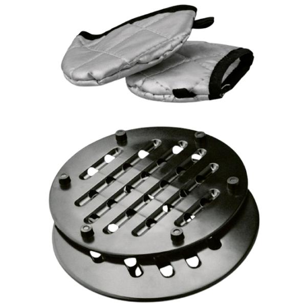 Набор кастрюль Konighoffer Pollo 4.5л Нержавеющая сталь / Черный photo 4 Набор кастрюль Konighoffer Pollo 4.5л Нержавеющая сталь / Черный photo 4