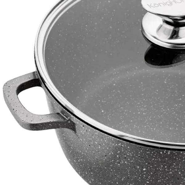 Набор кастрюль Konighoffer Pollo 4.5л Нержавеющая сталь / Черный photo 7 Набор кастрюль Konighoffer Pollo 4.5л Нержавеющая сталь / Черный photo 7