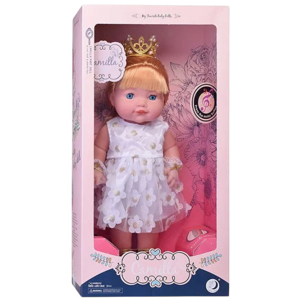 Păpușă ChiToys Camilla A679B bebeluș / 3+ photo 4