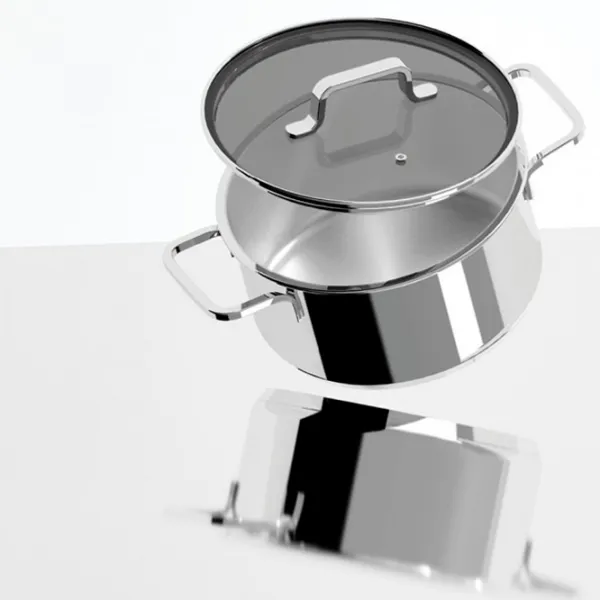 Cratiță BergHOFF Helix 15l Oțel inoxidabil / Steel photo 4 Cratiță BergHOFF Helix 15l Oțel inoxidabil / Steel photo 4