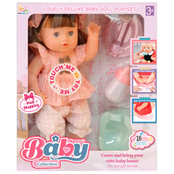 Păpușă ChiToys Mommy's Baby NEW318B bebeluș / 3+ photo 1