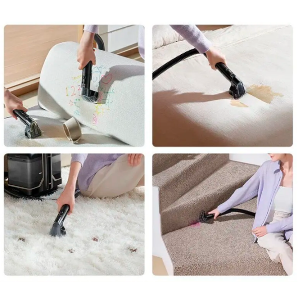 Моющий пылесос Dreame N10  450 Вт / Серый Черный photo 7 Моющий пылесос Dreame N10  450 Вт / Серый Черный photo 7