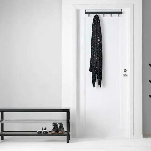 Вешалка Ikea Tjusig Массив / Черный photo 3