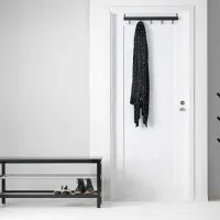 Cuier Ikea Tjusig Masiv / Black photo 3