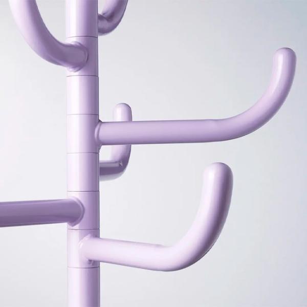 Вешалка Ikea Bondskaret Сталь / Сиреневый photo 3