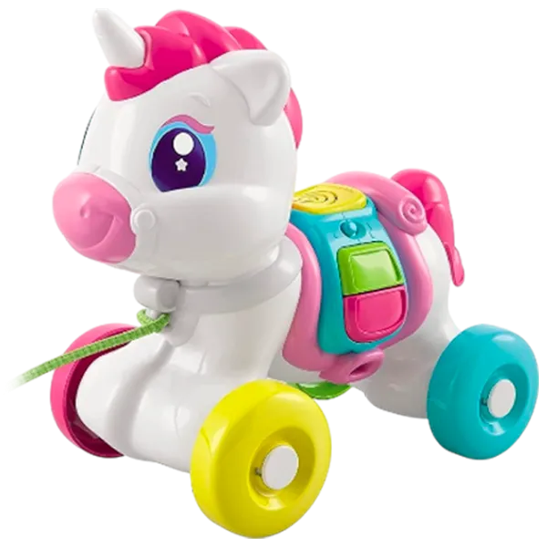 Игрушка каталка Clementoni Unicorn 17813 0.6+ / Белый photo 1