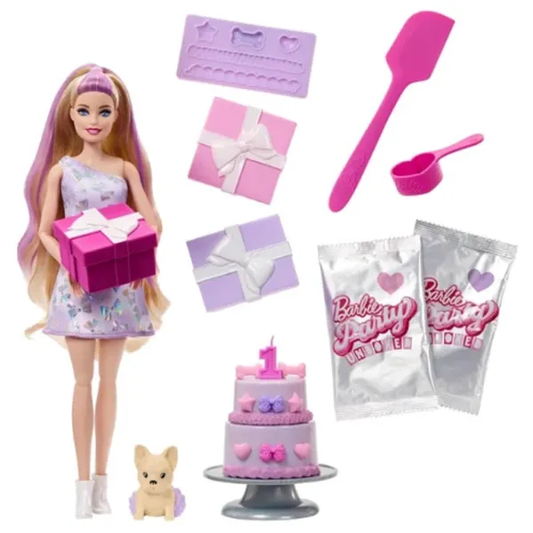 Кукла Mattel Barbie Party Unboxed JFG70 модель / 4+ photo 9