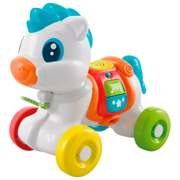 Игрушка каталка Clementoni Пони 17812 0.6+ / Белый photo 1