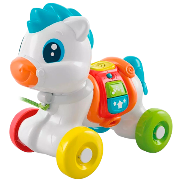 Игрушка каталка Clementoni Пони 17812 0.6+ / Белый photo 1