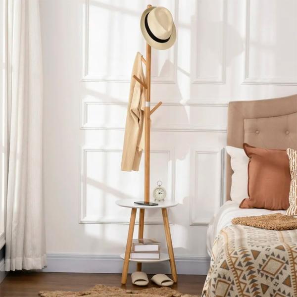 Cuier Homcom 837-306V00ND MDF / White Oak photo 2