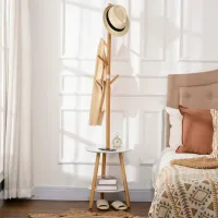 Cuier Homcom 837-306V00ND MDF / White Oak photo 2
