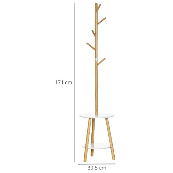 Cuier Homcom 837-306V00ND MDF / White Oak photo 6