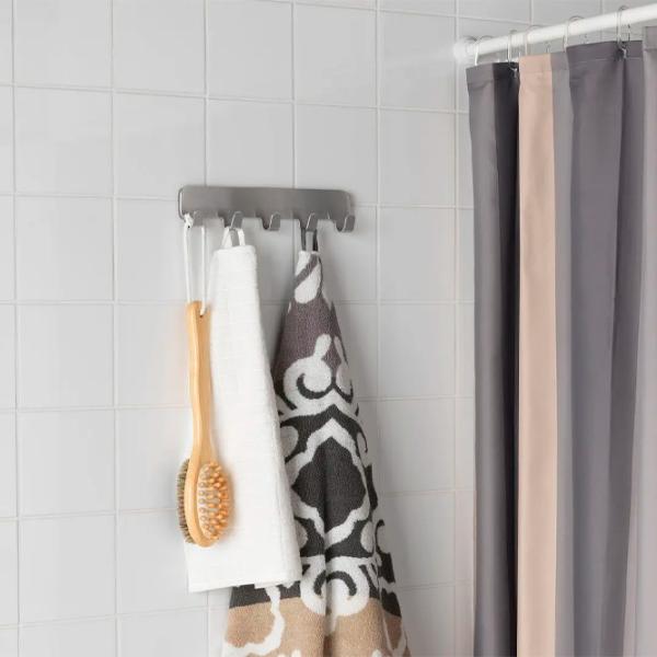 Cuier Ikea Brogrund Oțel inoxidabil / Silver photo 2