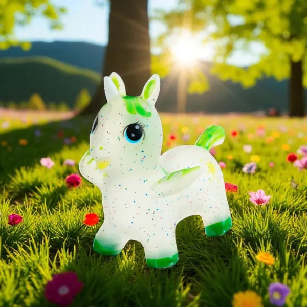  Прыгунки ChiToys Unicorn (D36428) / Белый photo 6