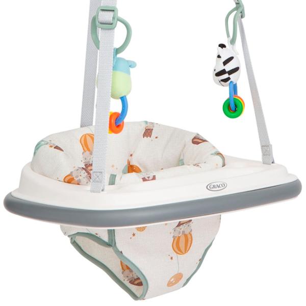 Săritor Graco Bumper Jumper Up & Away G4E999UPAEU 0.6+ / White photo 3
