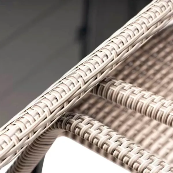 Set mobilă grădină Hola Solid Ratan artificial / Sticlă / Rattan artificial / Beige photo 2