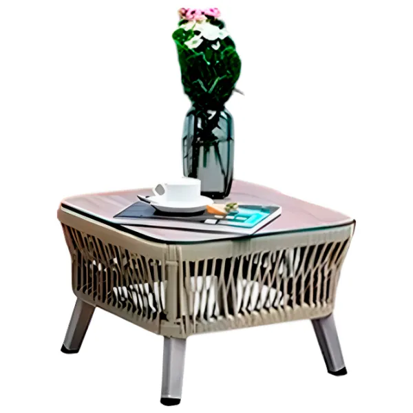 Set mobilă grădină Hola Rattan Ratan sintetic / Ratan sintetic / Ratan sintetic / Beige photo 4