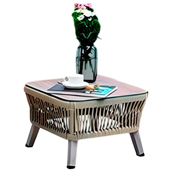 Set mobilă grădină Hola Rattan Ratan sintetic / Ratan sintetic / Ratan sintetic / Beige photo 4