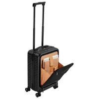 Valiză RivaCase Clark-ECO Hardshell 28l/ Light Brown Black photo 11