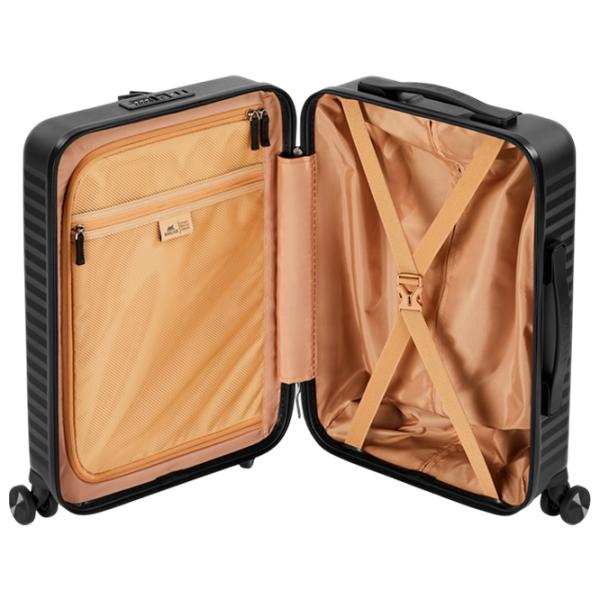 Valiză RivaCase Clark-ECO Hardshell 28l/ Light Brown Black photo 13