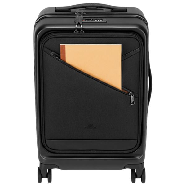 Valiză RivaCase Clark-ECO Hardshell 28l/ Light Brown Black photo 16