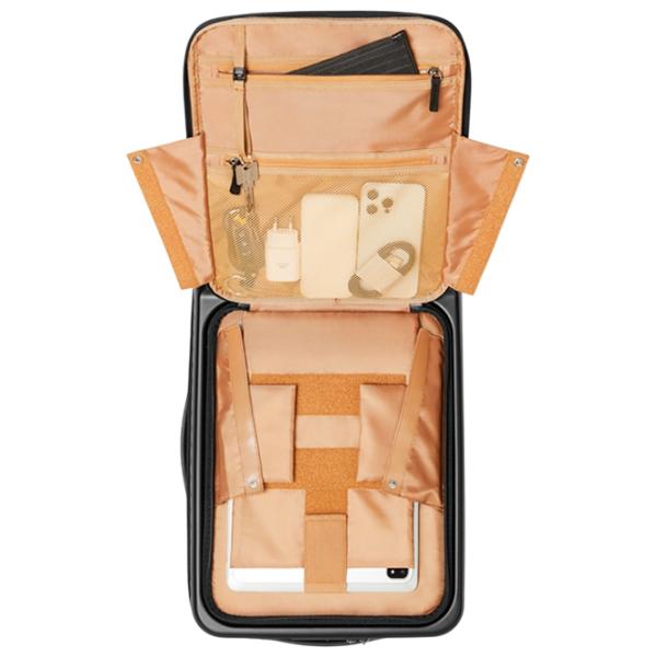 Valiză RivaCase Clark-ECO Hardshell 28l/ Light Brown Black photo 20