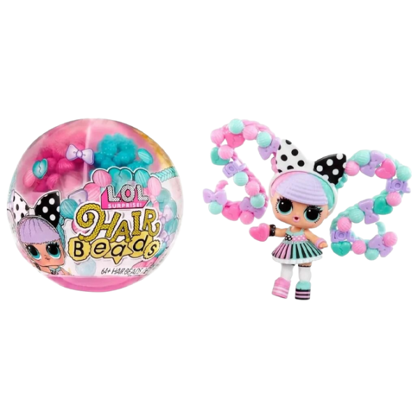 Păpușă L.O.L Surprise! Hair Beads Tots 511205 poopsie / 3+ photo 1