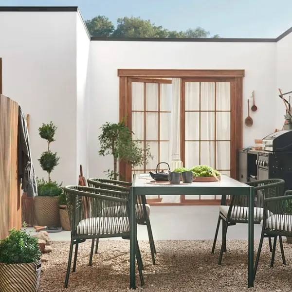 Masă de grădină Ikea Segeron Dreptunghiular / Gray Green photo 2