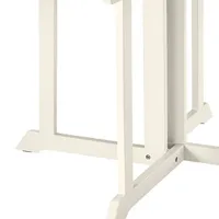 Masă de grădină Ikea Bondholmen 108 Rotund / White White photo 2