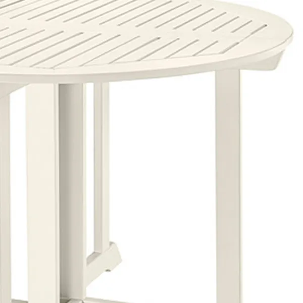 Садовый стол Ikea Bondholmen 108 Круглый / White Белый photo 3