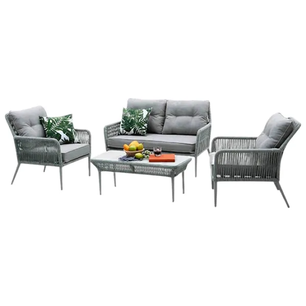 Set mobilă terasă Hola Design Poliester / Poliester / Poliester / Gray photo 1