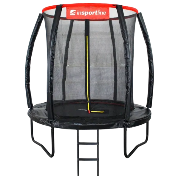 Trambulină Insportline Flea IN22274  / Black / Diametru - 183 cm photo 1