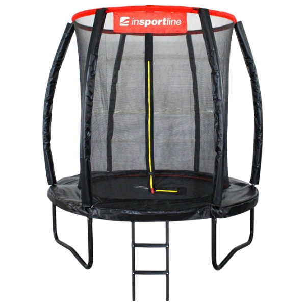 Trambulină Insportline Flea IN22274  / Black / Diametru - 183 cm photo 1