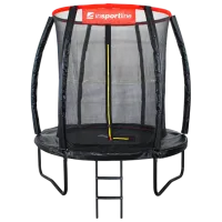 Trambulină Insportline Flea IN22274  / Black / Diametru - 183 cm