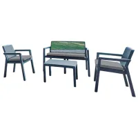 Set mobilă grădină Kastamonu Prestige Plastic / Plastic / Plastic / Anthracite
