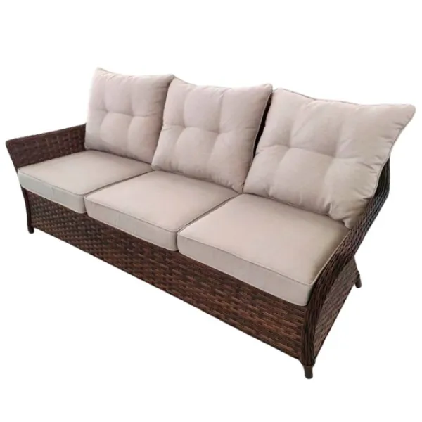 Set mobilă grădină Hola Tropicana Aluminiu / Ratan sintetic / Ratan sintetic / Wenge photo 3