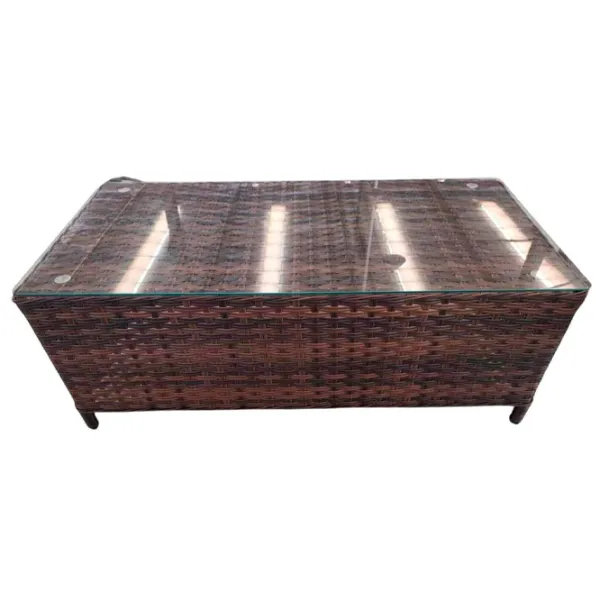 Set mobilă grădină Hola Tropicana Aluminiu / Ratan sintetic / Ratan sintetic / Wenge photo 4