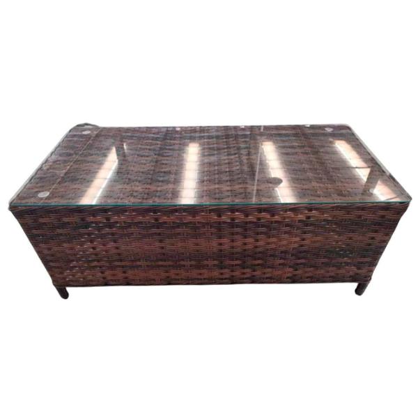 Set mobilă grădină Hola Tropicana Aluminiu / Ratan sintetic / Ratan sintetic / Wenge photo 4