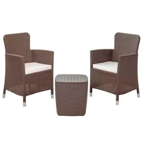 Set mobilă terasă Hola Capri Star Plastic / Plastic / Plastic / Mocca photo 1