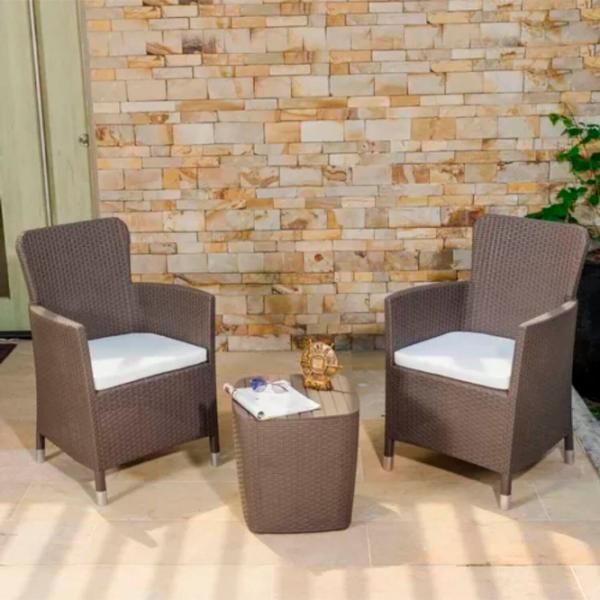 Set mobilă terasă Hola Capri Star Plastic / Plastic / Plastic / Mocca photo 3