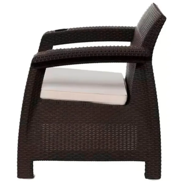 Set mobilă terasă Hola Ferrara Star Plastic / Plastic / Plastic / Wenge photo 5
