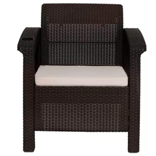 Set mobilă terasă Hola Ferrara Star Plastic / Plastic / Plastic / Wenge photo 6