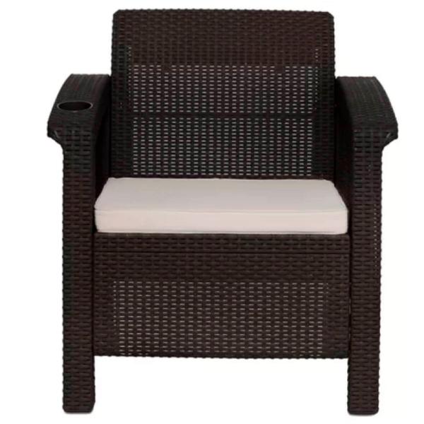 Set mobilă terasă Hola Ferrara Star Plastic / Plastic / Plastic / Wenge photo 6