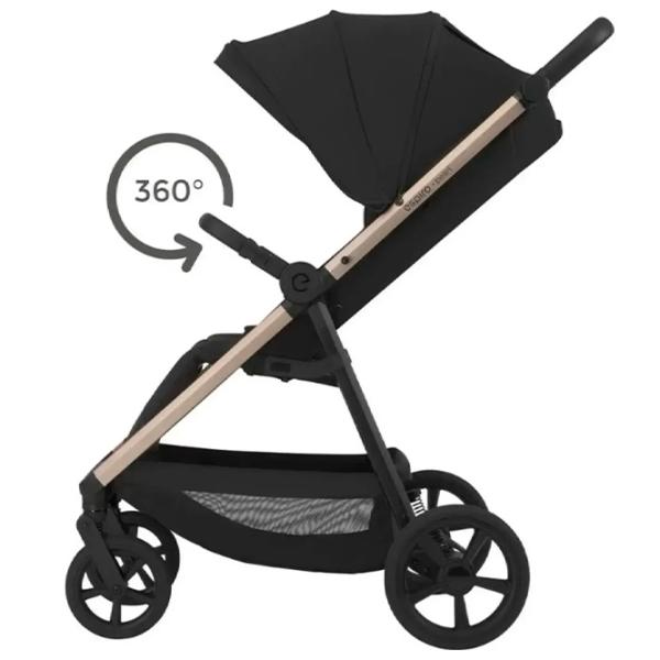 Cărucior pentru copil Espiro Pearl  PEARL19/ White photo 4