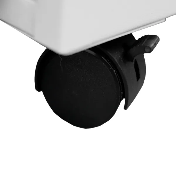 Comodă pentru birou DecoPrim Rollbox Lima 60 x 39 x 50 / Metal / White photo 6