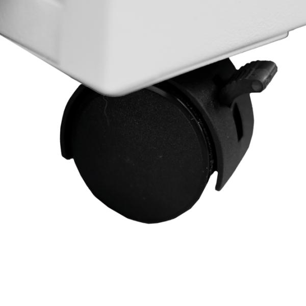 Comodă pentru birou DecoPrim Rollbox Lima 60 x 39 x 50 / Metal / White photo 6