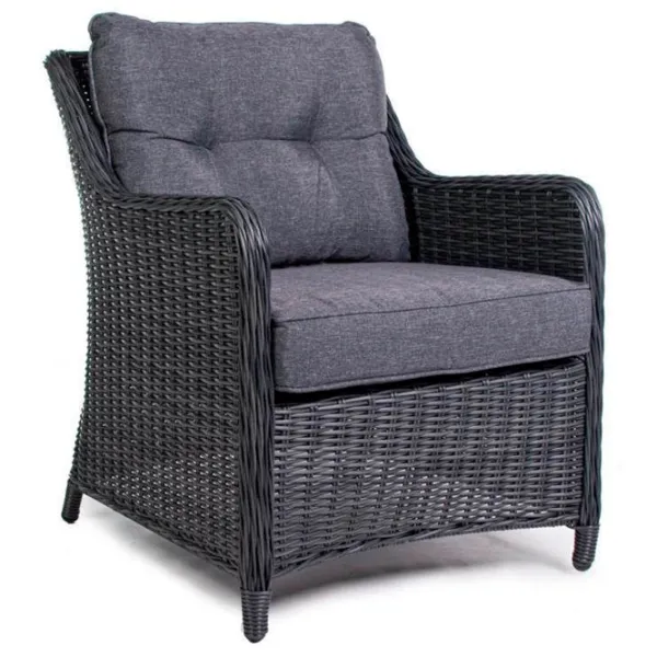 Set mobilă grădină Hola Rattan Ratan sintetic / Ratan sintetic / Ratan sintetic / Anthracite photo 2