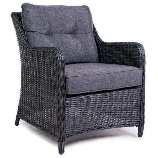 Set mobilă grădină Hola Rattan Ratan sintetic / Ratan sintetic / Ratan sintetic / Anthracite photo 2